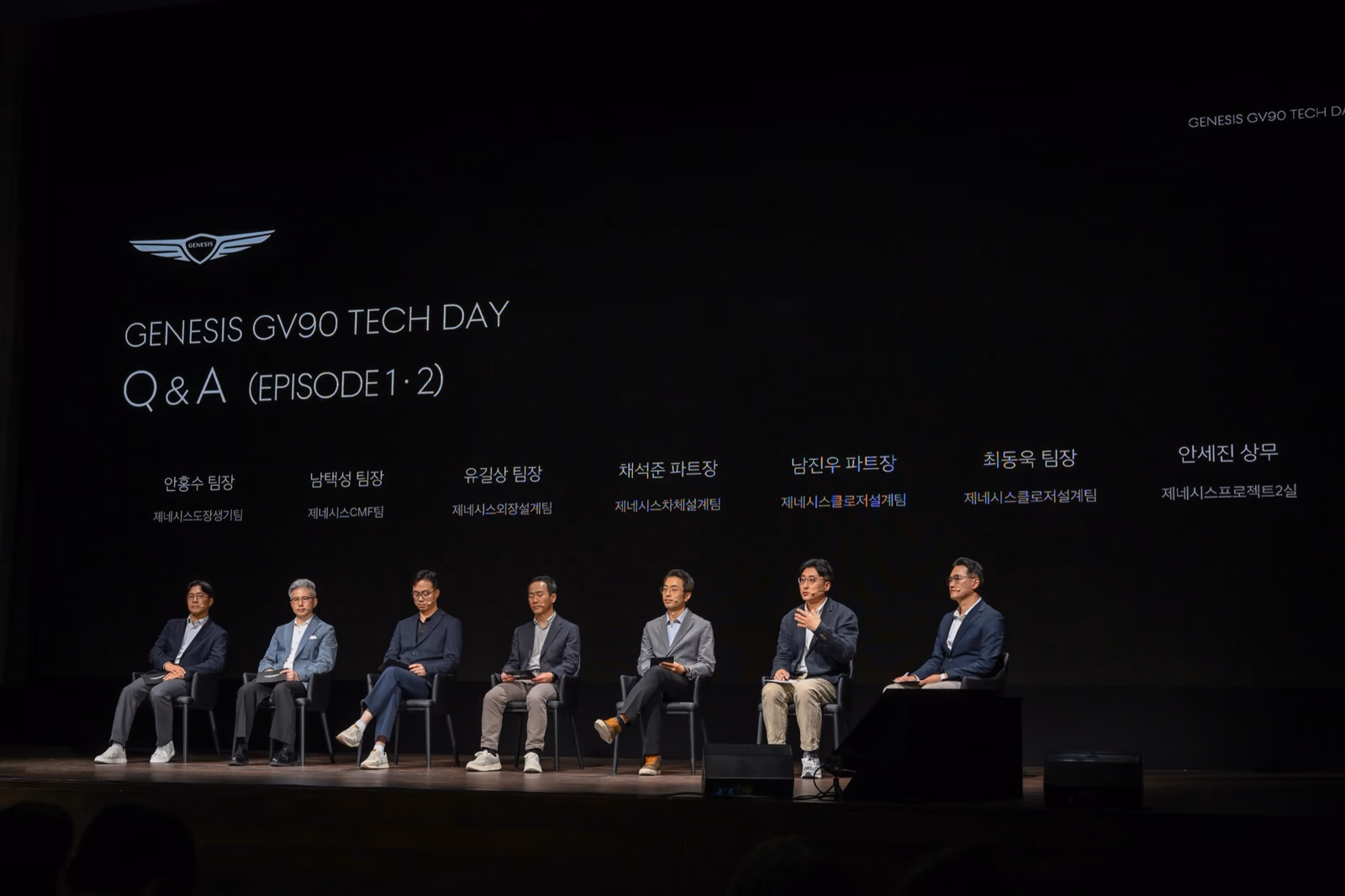 Genesis GV90 Tech Day Q&amp;A