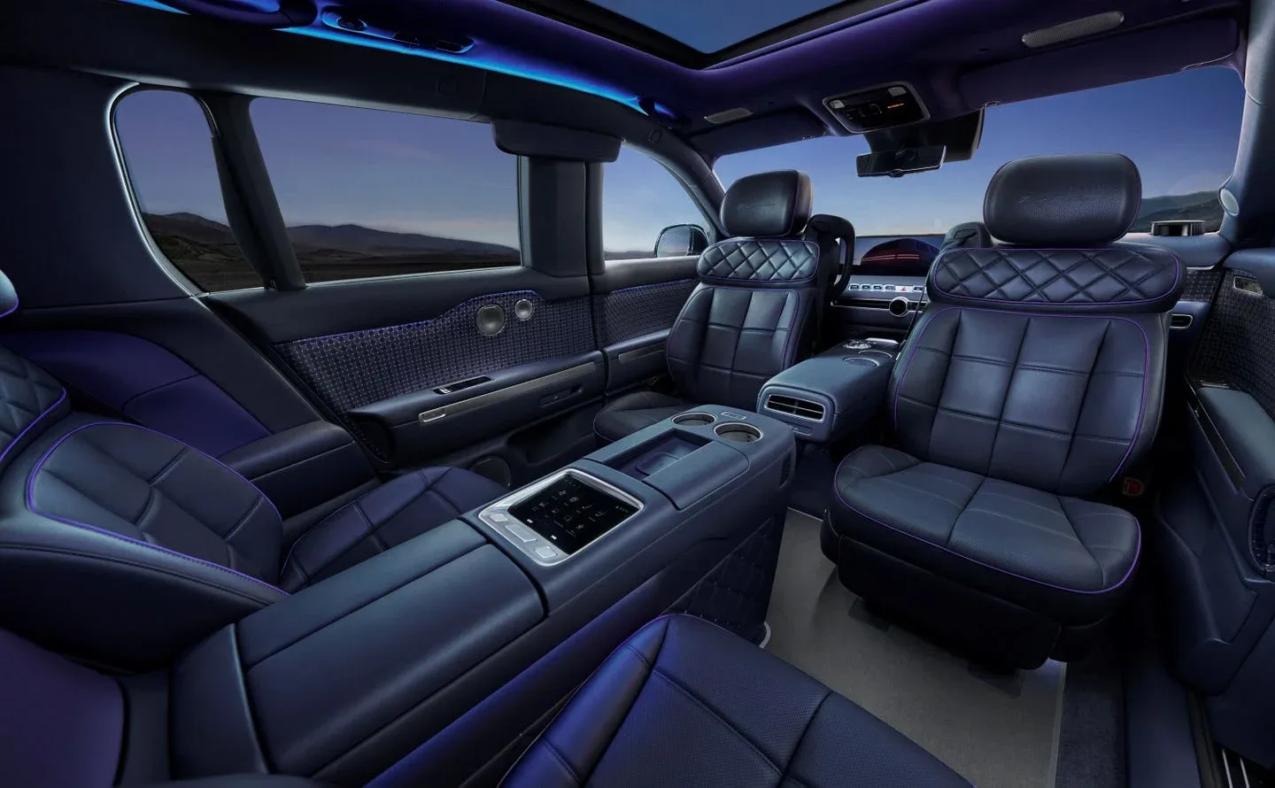 First Look Inside Production Ready Genesis GV90 and GV90 Coach Door