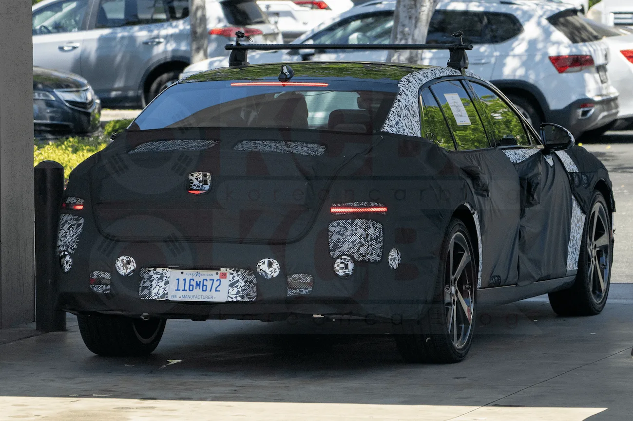 Exclusive Spy Photos: Genesis G90 Facelift Spotted Testing in California
