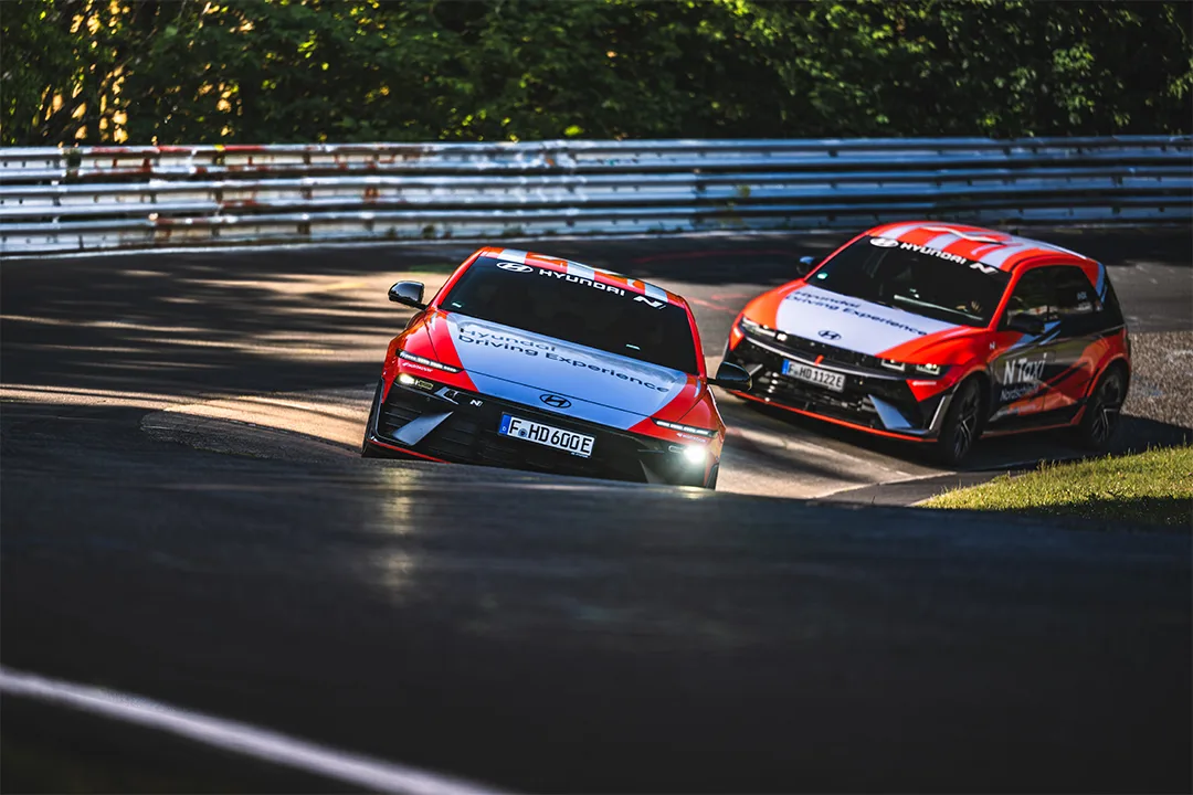 Hyundai IONIQ 6 N Joins the N Taxi Fleet at the Nürburgring Nordschleife