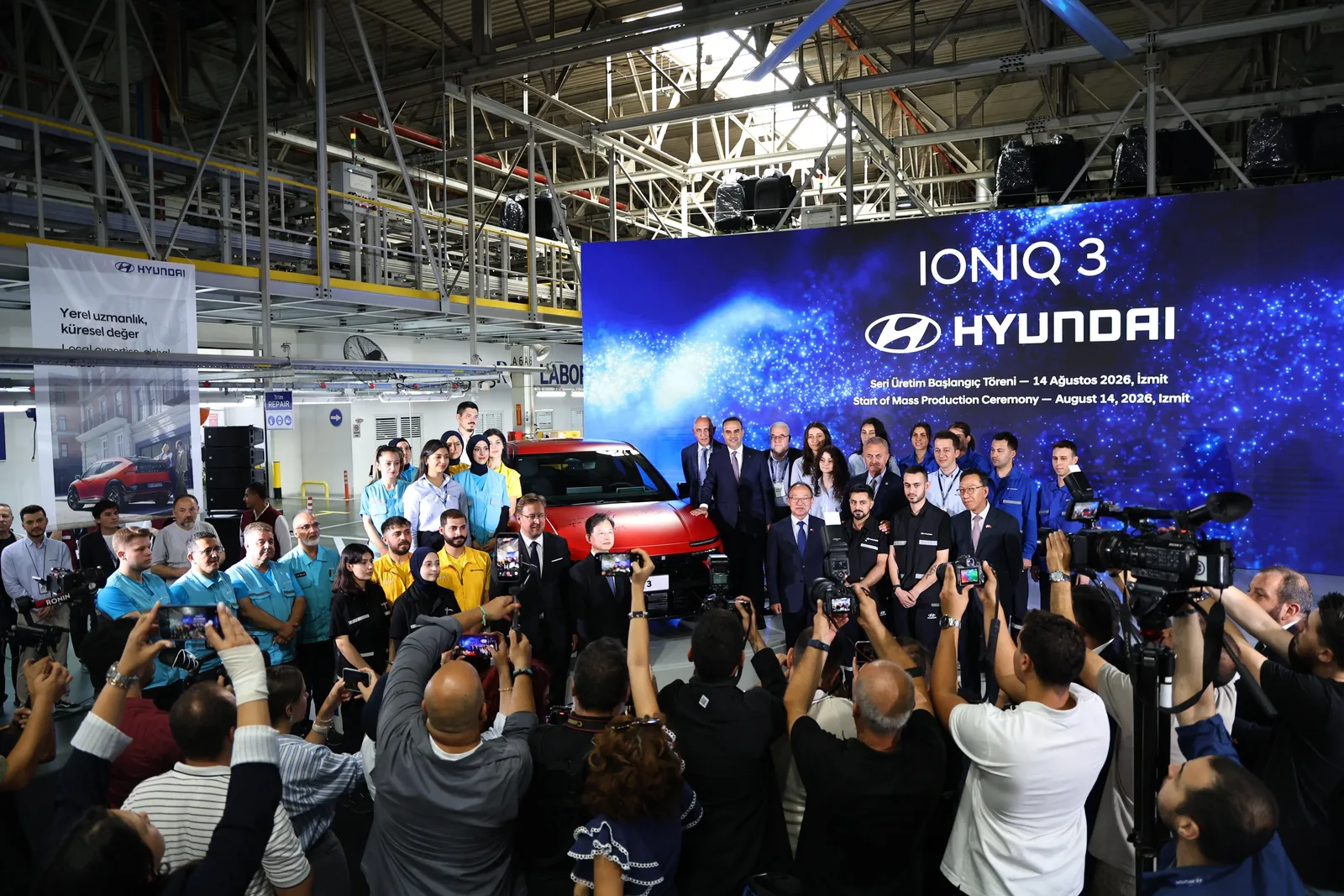 Hyundai IONIQ 3 Enters Production in Turkey Following €250M Investment
