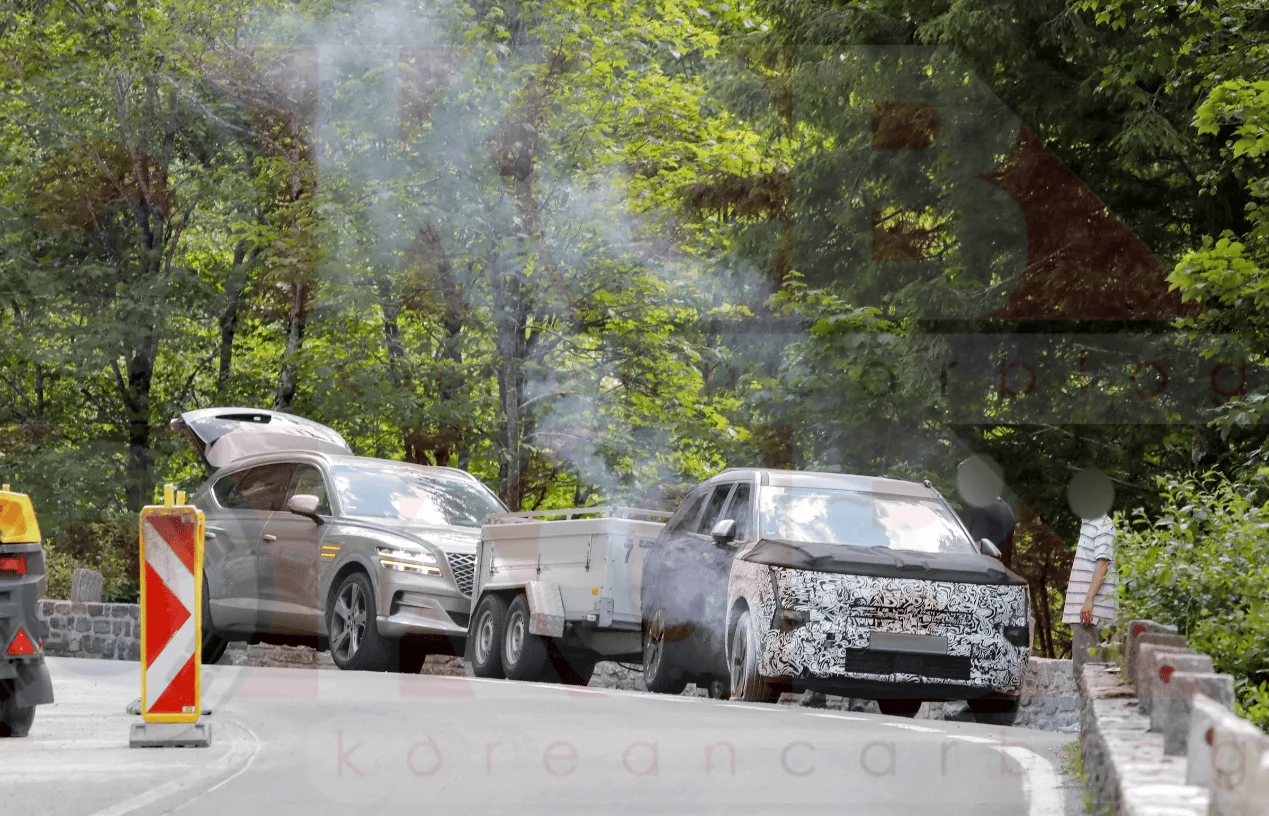 2027 Hyundai Tucson Prototype Narrowly Avoids Fire During Alpine Testing