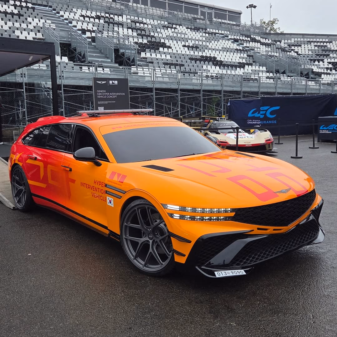 Genesis G90 Wingback Hyper Intervention Vehicle: A Magma-Fueled Livery at Spa