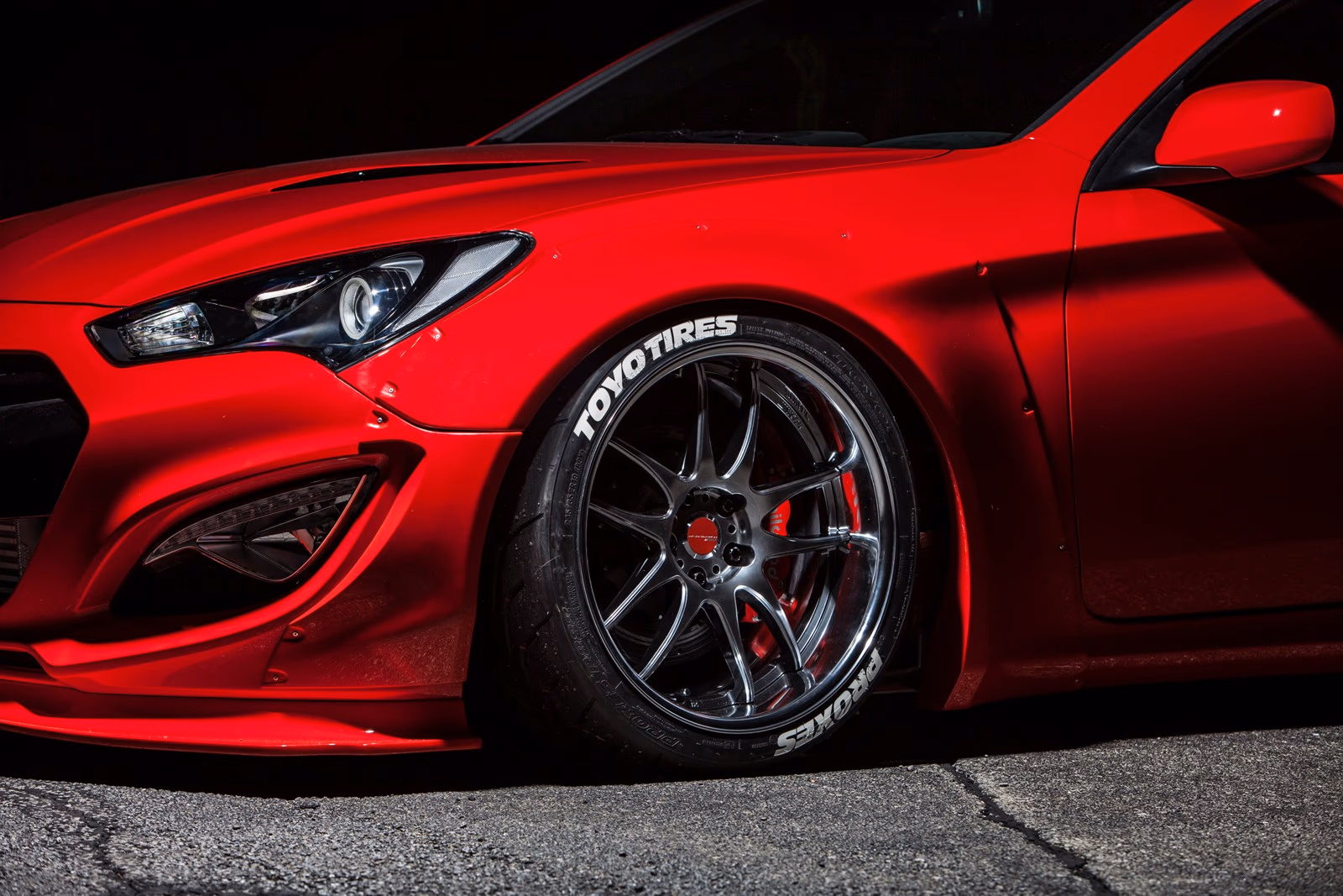 Hyundai Teams Up With Blood Type Racing to Debut Underground Racing Genesis at SEMA SHOW