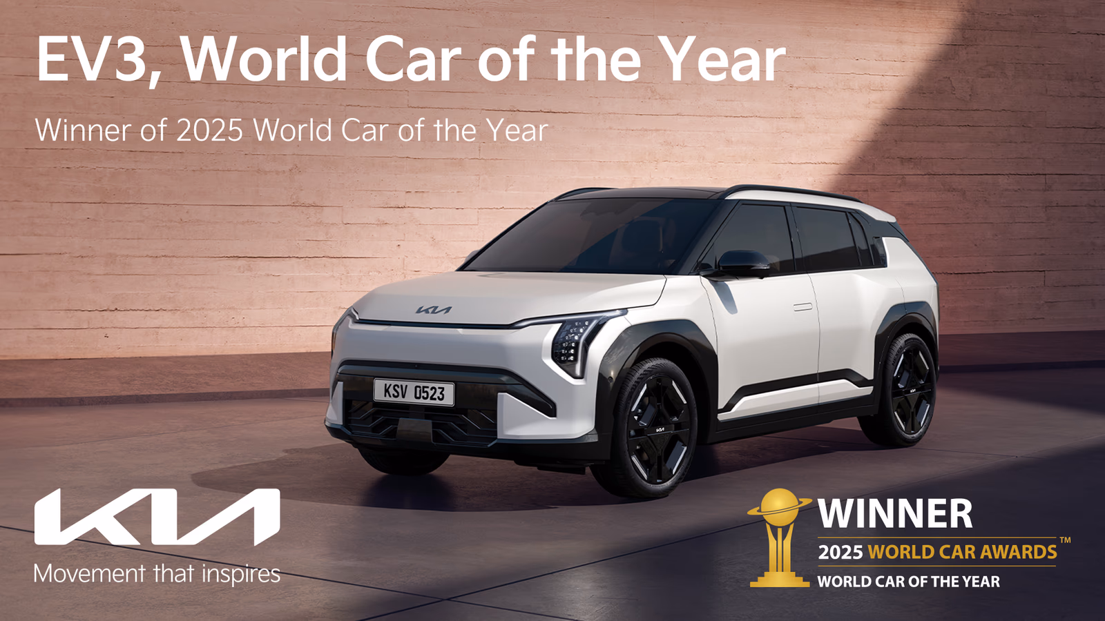 kia ev3 world car of the year 2025