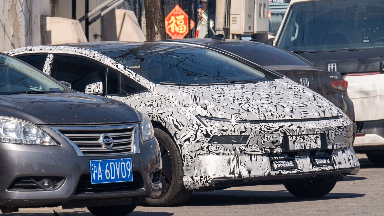 hyundai ioniq venus concept prototype spied